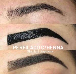 PERFILADO DE CEJAS CON HENNA+VISAJISMO